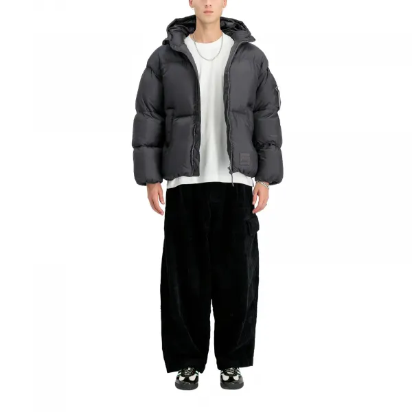 Alpha Industries Cloud Puffer Bomber "Vintage Grey" (148130-684-VINTAGE-G)
