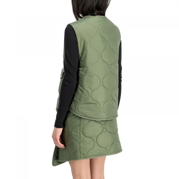 Alpha Industries Als Gilet W "Sage Green" (258008-01-SAGE-GREEN)