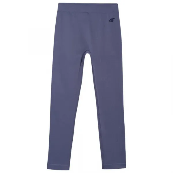 Dievčenské legíny 4F JUNIOR TIGHTS CAS F244-4FJWAW25TTIGF244-32S-DENIM