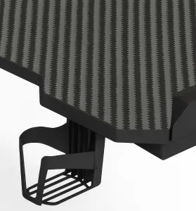 Ekspand Herný stôl s RGB 120x60 BG03 Black