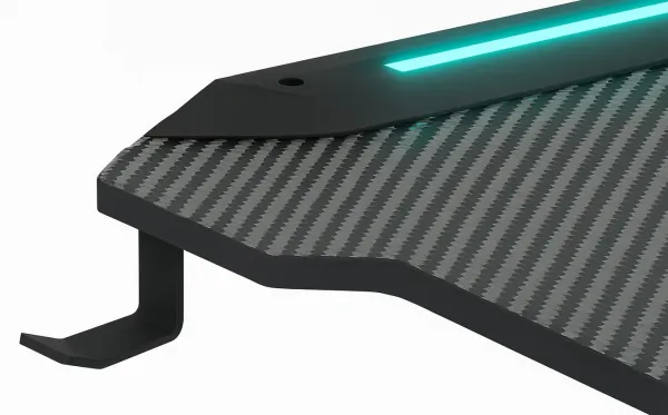 Ekspand Herný stôl s RGB 120x60 BG03 Black