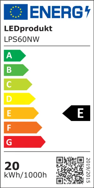 LED prachotesné svietidlo 60cm LEDPRO 20W Neutrálna biela