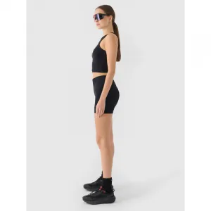 Dámske tréningové kraťasy 4F SHORT TIGHTS FNK F055-RAW24TFSTF055-20S-DEEP BLACK