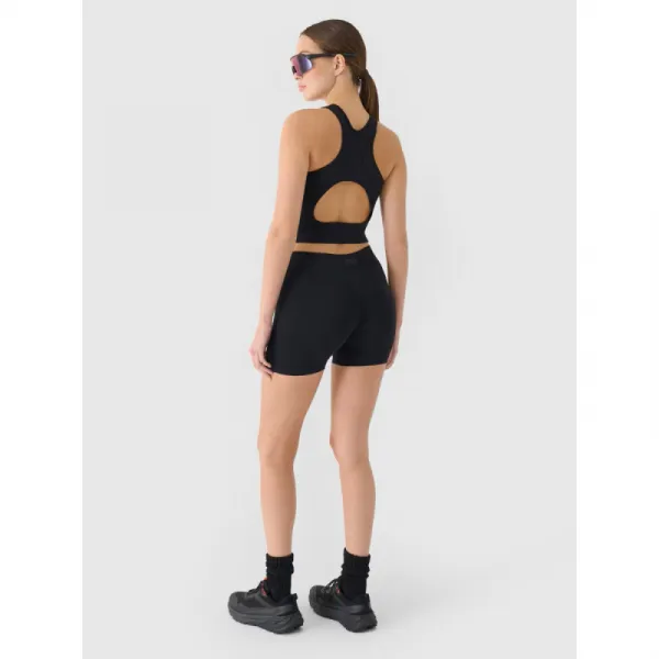Dámske tréningové kraťasy 4F SHORT TIGHTS FNK F055-RAW24TFSTF055-20S-DEEP BLACK