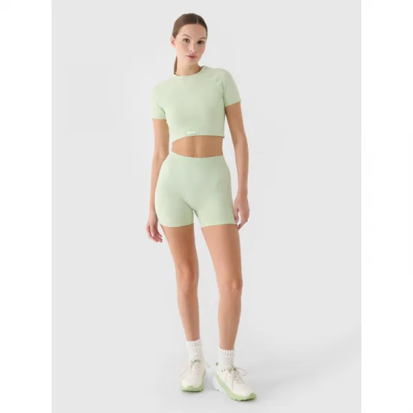 Dámske tréningové kraťasy 4F SHORT TIGHTS FNK F055-RAW24TFSTF055-47S-MINT
