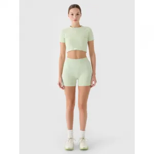 Dámske tréningové kraťasy 4F SHORT TIGHTS FNK F055-RAW24TFSTF055-47S-MINT
