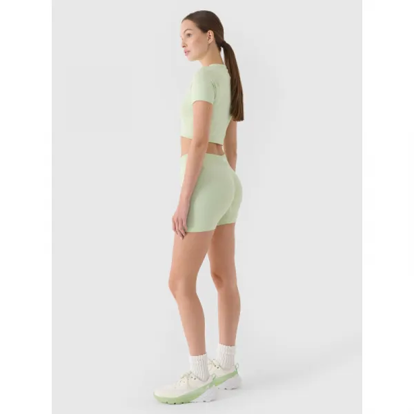 Dámske tréningové kraťasy 4F SHORT TIGHTS FNK F055-RAW24TFSTF055-47S-MINT