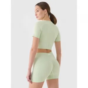 Dámske tréningové kraťasy 4F SHORT TIGHTS FNK F055-RAW24TFSTF055-47S-MINT