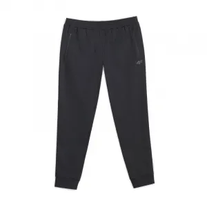 Pánske tréningové nohavice 4F TROUSERS FNK M1067-WMM00TFTRM1067-20S-DEEP BLACK