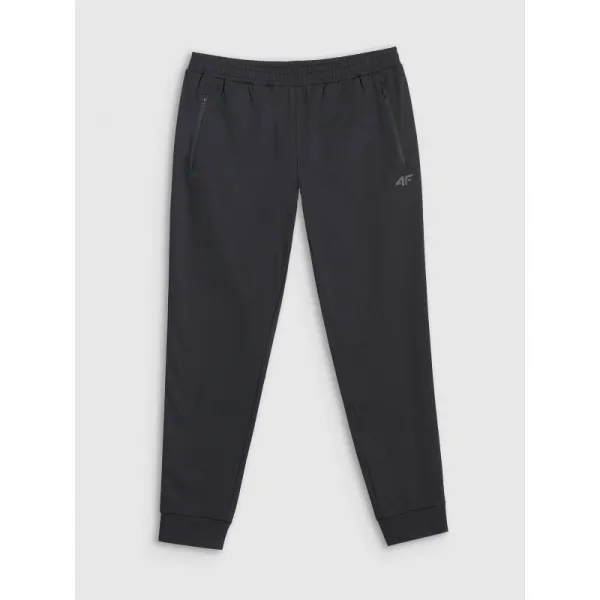 Pánske tréningové nohavice 4F TROUSERS FNK M1067-WMM00TFTRM1067-20S-DEEP BLACK