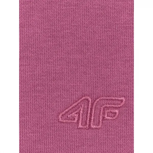 Dievčenská zateplená mikina s kapucňou 4F JUNIOR SWEATSHIRT F1953-4FJWAW25TSWSF1953-50S-DARK VIOLET