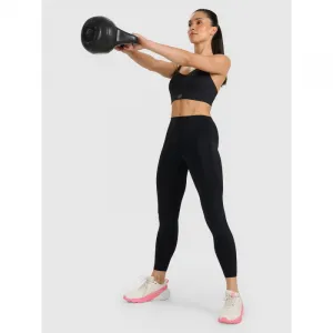 Dámska tréningová športová podprsenka 4F SPORT BRA F180-WAW25USBAF180-20S-DEEP BLACK