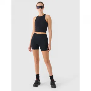 Dámske tréningové kraťasy 4F SHORT TIGHTS FNK F055-RAW24TFSTF055-20S-DEEP BLACK