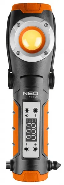Akumulátoroválampa800lmskompresorom99-130NEOTOOLS