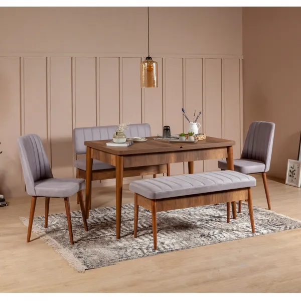 Lavica Vina Bench Soho, Walnut