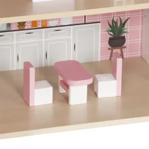Kruzzel drevený domček pre bábiky 26364