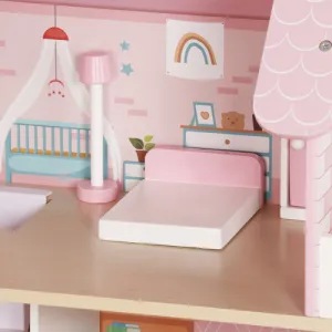 Kruzzel drevený domček pre bábiky 26364