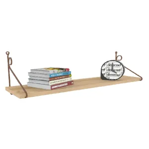 Kalune Design Malá nástěnná polička Seramoni dub