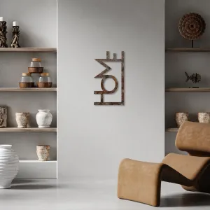 Wallity Nástenná dekorácia Rusty Home viacfarebná
