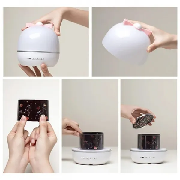 TZB Projektor GALAXY bílý