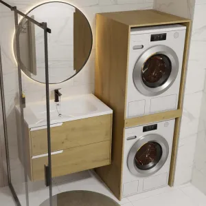 TP Living Stojan na práčku a sušičku POLA dub artisan