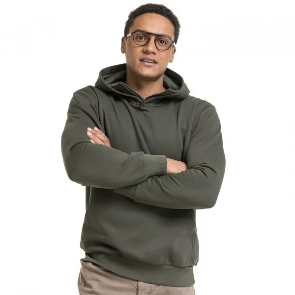 Bushman Pánská mikina Lambert, tmavá khaki M