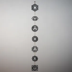 Wallity Závesná dekorácia Chakra čierna