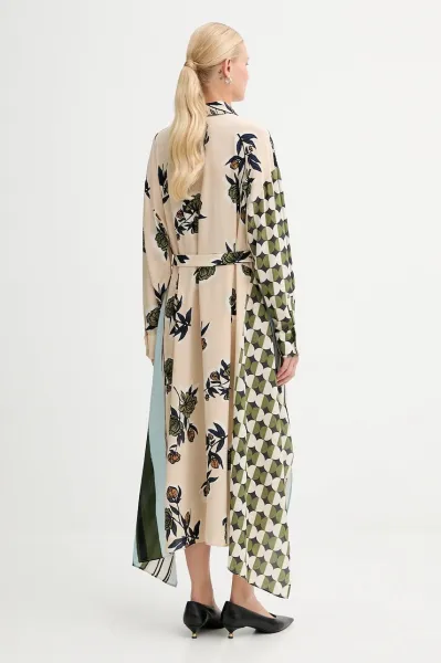 Hodvábne šaty Weekend Max Mara PASSO