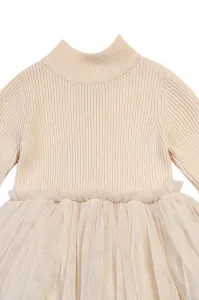 Detské vlnené šaty Donsje Lotus Dress