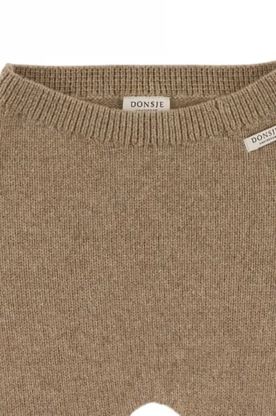 Detské vlnené polodupačky Donsje Matsie Merino Wool Leggings Bear