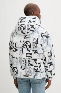 Bunda Karl Lagerfeld Jeans biela farba, zimná, A4M15026