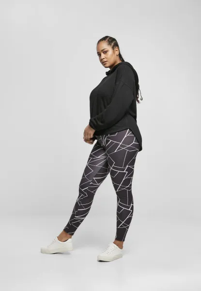 Women's Oversized Modal Terry Terry Hoodie Black