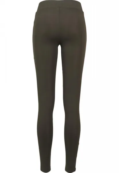 Women's Tech Mesh Leggings - Dark Olive
