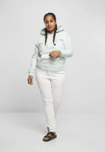 Women's color Melange Hoody aqua melange