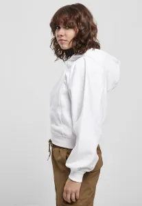 Women's Bio Gathering Batwing Hoody White