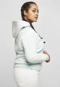 Women's color Melange Hoody aqua melange