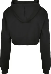 Women's Oversized Cropped Hoody Black