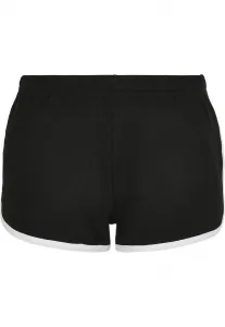 Women's Organic Interlock Retro Hotpants Black/White