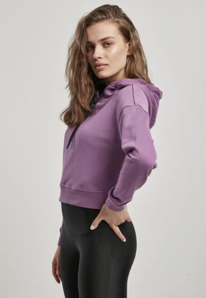 Women's Short Terry Hoody duskviolet
