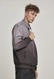 Gradient Pull Over Jacket Black/Grey
