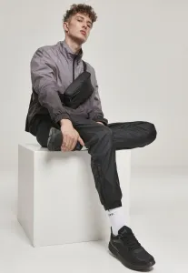 Gradient Pull Over Jacket Black/Grey