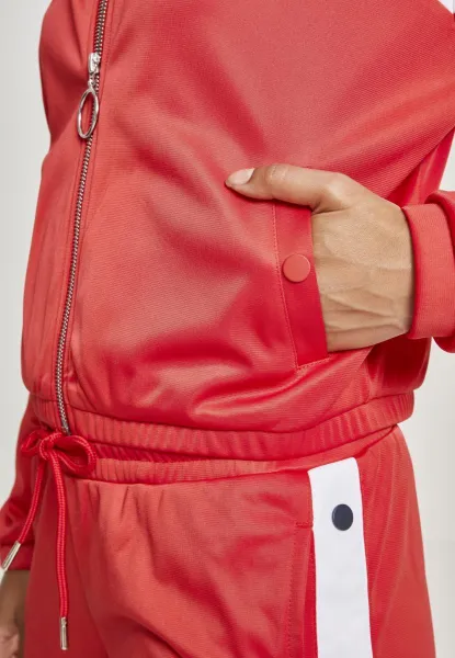 Women's 3-Tone Track Jacket firered/navy/white
