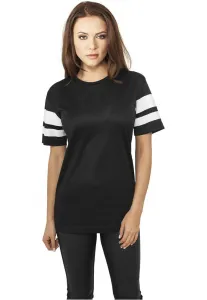 Women's striped t-shirt blk/wht