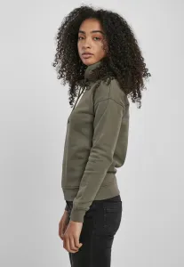 Women's Organic Olive Hooded Jacket