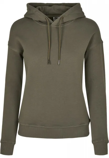 Women's Organic Olive Hooded Jacket