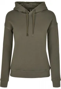 Women's Organic Olive Hooded Jacket
