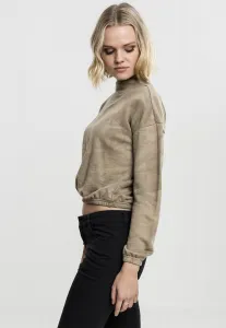 Women's Camo Crew turtleneck with sand mask