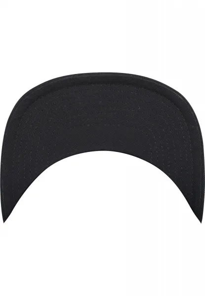Melange Solid Snapback Black Melange/Black