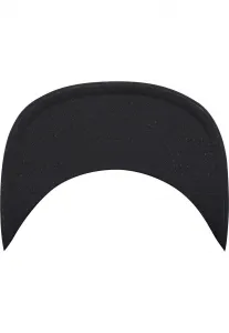 Melange Solid Snapback Black Melange/Black