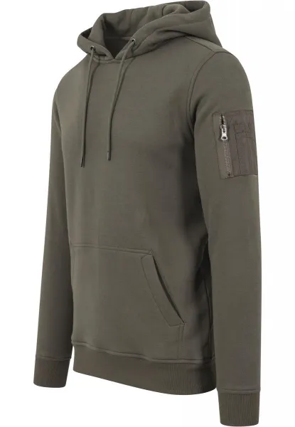 Sweat Bomber Hoody Olive